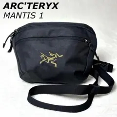 【美品】 ARC'TERYX マンティス1 ショルダーバッグ 黒 金ロゴ