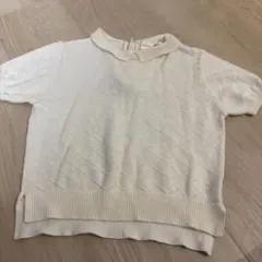 襟付き　テータテート　トップス