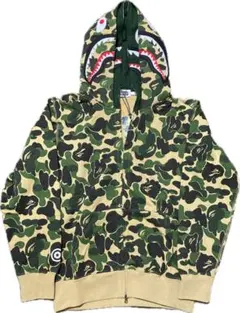 ☆激レア APE abc camo green シャークパーカー XL パーカー - メルカリ