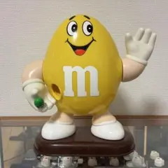M&M'S エムアンドエムズ ディスペンサー イエロー ヴィンテージ アド物