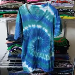 ①90sヴィンテージSヘインズHANESタイダイtシャツUSA直輸入メンズ古着