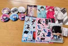 ブルーロック　缶バッジ、カード、特装版シール13点まとめ