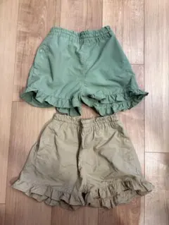 マーキーズ　撥水　ハーフパンツ　女の子　小さめ120