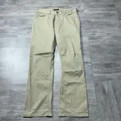 BURBERRY BLACK LABEL バーバリー 刺繍 ベージュ チノパン