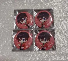 あっとくん 缶バッジ 夏 4点セット