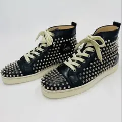 【未使用】ChristianLouboutin ルイスフラットカーフ スパイクのサムネイル