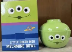 リトルグリーメン　蓋付きメラミンボール