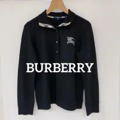 BURBERRY バーバリーロンドン セーター 長袖 黒