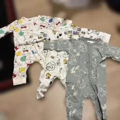 H&M スヌーピー✖️2枚　プーさん✖️1枚 3枚セット