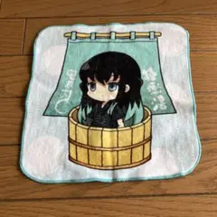 鬼滅の刃　時透無一郎　ハンドタオル　極楽湯コラボ品