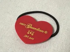 【2点で500円 対象商品】ヘアゴム／ハート／赤