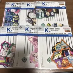 HUNTER×HUNTER 一番くじ　GI編　クリアステッカー&フレークシール