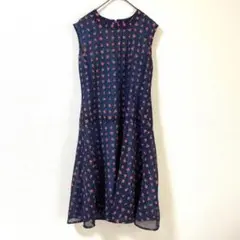 可愛い✨　ノースリーブ　ワンピース　袖なし　花柄　レディース