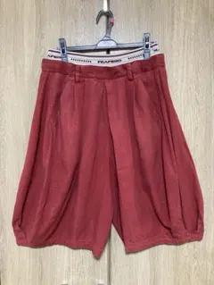 FRAPBOIS ボリュームショートパンツ レッドのサムネイル