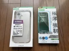 iPhone17 ケースと保護フィルム　未開封未使用のサムネイル