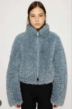 SLY OUTER ボアジャケット ブルーのサムネイル