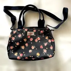 Cath Kidston 花柄バッグ 紺