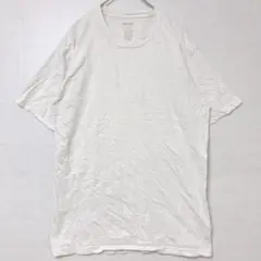 カークランド クルーネック 半袖 無地 Tシャツ M 白 コットン お出かけのサムネイル
