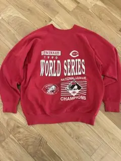 USA製 90s MLB REDS ベルバシーン スウェット