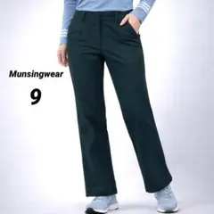 Munsingwear ゴルフパンツ M レディース グリーン ストレッチ