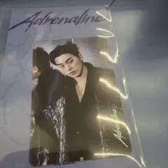 アチズ Adrenaline ateez カードシール　サン　popup