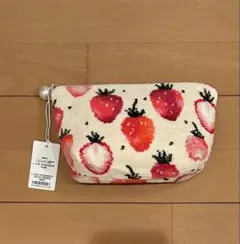 ⭐︎ 新品⭐︎LOVERARY BY FEILER ストロベリードットポーチ（大）