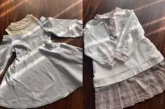 メゾピアノ　ワンピース2点セット