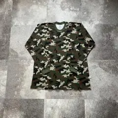 完売品PRO CLUBプロクラブ サーマル 迷彩 カモ柄 2XL ヘビーウェイト