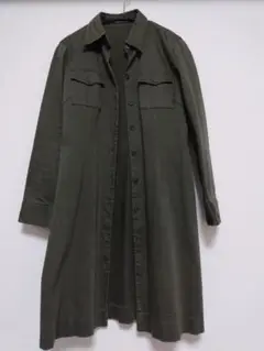 ロングシャツ　ワンピース