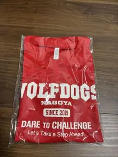 WOLFDOGS Tシャツ　赤　Mサイズ