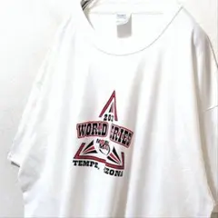 ポート&カンパニーワールドシリーズMSBLMABL Tシャツホワイト白XL古着