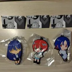 ガンダム　ジークアクス　 カプセルラバーマスコット　キャラクター3種セット