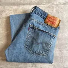 リーバイス 501 W32 L30 ライトブルー エジプト製 ボタンフライ