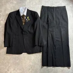 セットアップ ダブルスーツ 成人式 入学式 ピンズ vintage no.113
