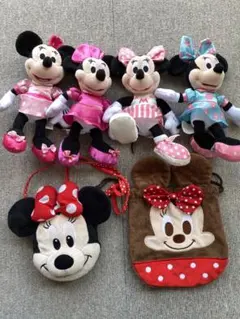 X5152ミニー ぬいぐるみとポーチセット