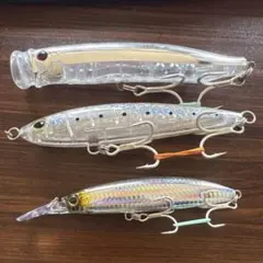SHIMANO(シマノ)　別注ヒラマサ220F『ヒラマサクリア』未開封未使用2点 シマノ】別注ヒラマサ220F／狂鱗（2021年新カラー