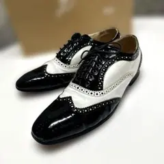 美品】PRADA プラダ ウィングチップ 厚底レザーシューズ サイズ6