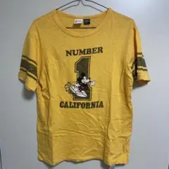チャンピオン ディズニー コラボ ヴィンテージ プリント Tシャツ 