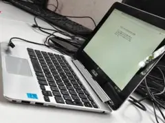 ASUS C100P ノートパソコン 動作確認OK 本体のみ