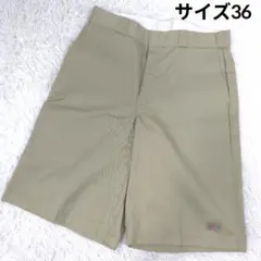 ✨美品✨ ディッキーズ ワークショーツ ハーフパンツ カーキ