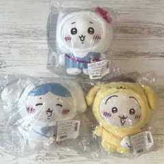 ちいかわ サンリオ ぬいぐるみ 3点セット