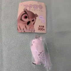 フクロウ マーカーチャーム シロフクロウ