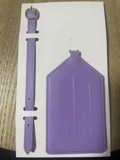 BTS Vサイン入り ラゲッジタグ BTS V サイン入り ラゲッジタグ 【公式通販】