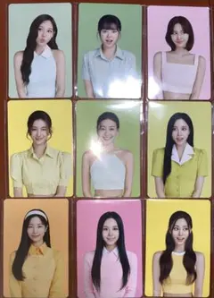 TEAZEN コンブチャ KOMBUCHAxTWICE フォトカード9種セット☆