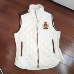 ラルフローレン　 キルティングダウンベスト