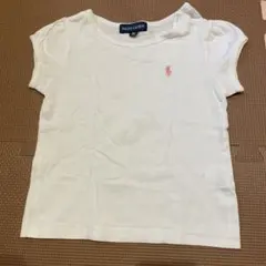 RALPH LAUREN Tシャツ ホワイト 90