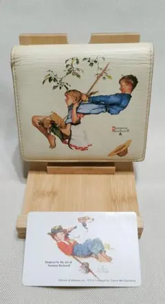 Norman Rockwell ノーマン・ロックウェル 二つ折り財布　レザー　革