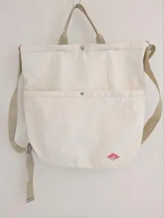 DANTON アイボリー ショルダーバッグ