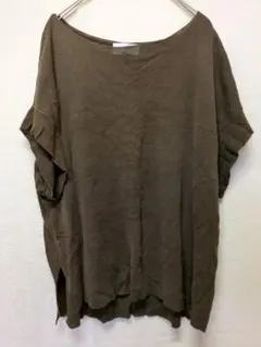 OPAQUE.CLIP オペークドットクリップ ドルマンニット プルオーバー40