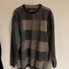 KNIGHTS SPORTSWEAR チェック柄 クルーネックニット